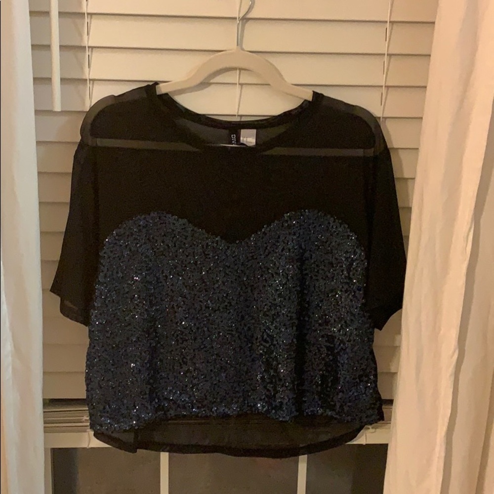 Sparkly blouse